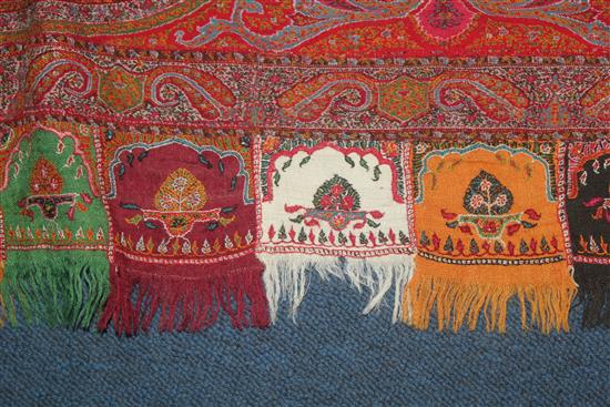 A French Exhibition Kashmiri shawl,